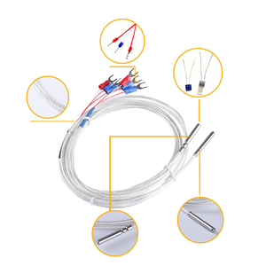 Sonde de température industrielle étanche de type K en acier inoxydable Pt100 à haute précision, 3 fils, 4 fils - Product Image 5