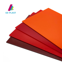 Feuilles acryliques de couleur gratuite avec service de découpe, feuilles transparentes colorées recyclées pour utilisation sur table, épaisseur 0,8-300 mm
