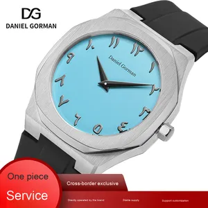 Montre à quartz pour homme ultra-fine la plus vendue, bracelet en acier inoxydable, cadran de 40 mm, étanche, pointeur de charme, verre, prise en charge du dropshipping - Product Image 2