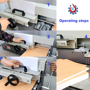 Máquina de Encuadernación Perfecta con Pegamento Termofusible Manual A4 de Escritorio para Libros de Tapa Dura, Suministro de Fábrica - Product Image 4