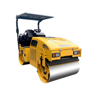 Compacteur à rouleaux vibrants à double tambour entièrement hydraulique LTC3H Tandem, 28000W, force d'excitation 40KN, capacité de montée 35%, vitesse de déplacement 0-12km/h - Product Image 6