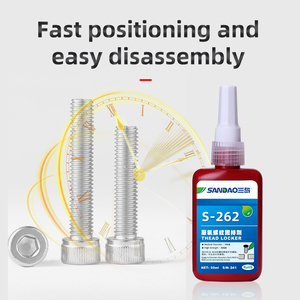 Pegamento de tornillo sellador adhesivo anaeróbico antioxidante de secado rápido de alta resistencia 50ml/250ml <span class=keywords><strong>fijador</strong></span> de tornillo de pegamento anaeróbico - Product Image 3