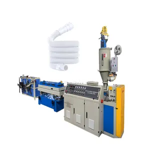 Cutting-Edge Technology: High-Speed Single Wall Corrugated Pipe Machine to produce washing machine inlet and drain pipes