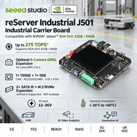 Seeed Studio Re-Server Industrial J501 NVIDIA Jetson AGX Orin Carte de développement M.2 PCIe 4.0 10GbE SATA Edge AI