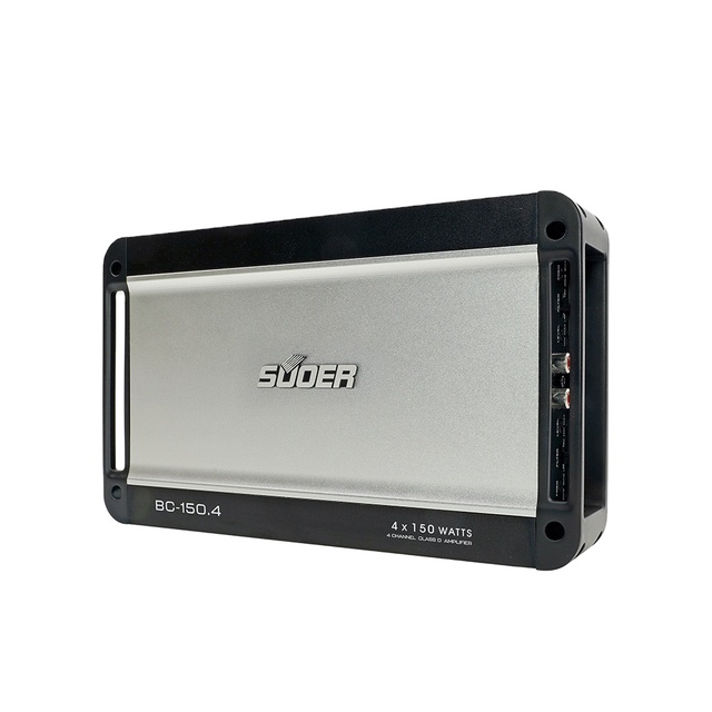 Suoer BC-150.4 12v Amplifier Car 4 Channel Car Amplifier 4*150 Watts Rms Power Hot Sale Car Amplifier