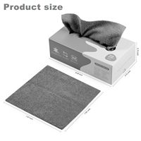 Chiffons de nettoyage en microfibre en vrac d'usine, chiffons antiadhésifs, chiffons absorbants, serviettes de cuisine, serviettes de lavage, chiffons de nettoyage en microfibre