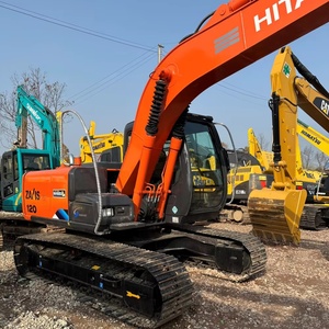 เครื่องยนต์เดิมใช้ HitachiZX120 12 ตัน รถขุด Hitachi120 คุณภาพสูง ราคาถูก สภาพดี พร้อมระบบไฮดรอลิกแบบตีนตะขาบ - Product Image 1