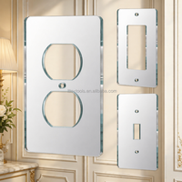 Plaque de protection transparente en PMMA découpée sur mesure pour interrupteurs muraux domestiques – Vente en gros