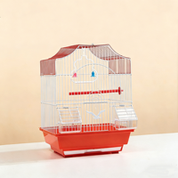 Vente de cages à oiseaux perroquets à la mode, cages à oiseaux en fil de fer métallique pour l'élevage de canaris, importateurs chinois