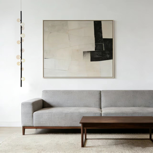 Luminaire d'hôtel résidentiel de forme allongée avec télécommande, construction en acrylique et acier, garantie de 3 à 5 ans - Product Image 5