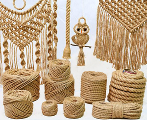 Cordes en jute de 6 <span class=keywords><strong>mm</strong></span> pour le bondage, cordes torsadées souples et naturelles, fabricant en gros de Tossa - Product Image 5