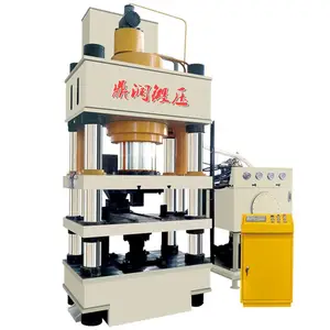 630 tons production line salt lick block making machine four column hydraulic press machine