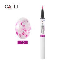 Caili OEM Marque Privée Stylo Gel Néon Nail Art Soak Off UV Graffiti Stylo Vernis Gel pour Salon & Vente en Gros