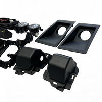 Ensemble de 11 feux antibrouillard LED pour Toyota LC70 Series, kit complet prêt à l'emploi, installation facile avec faisceau de câblage et accessoires de montage