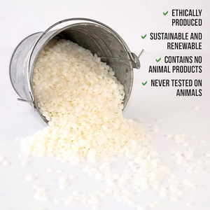 Cire de soja naturelle de haute qualité 25kg pure 100% granulés de cire de soja bio américain 464 cire de soja pour la fabrication de bougies - Product Image 2
