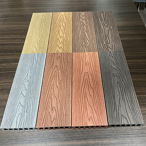 Hot bán đau khổ decking gạch co-đùn Thiết kế ngoài trời Patio gỗ WPC decking vật liệu nhự<span class=keywords><strong>a</strong></span> cho vườn và công viên - Product Image 3