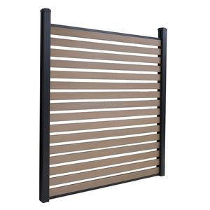 Panneaux <span class=keywords><strong>de</strong></span> clôture WPC co-extrudés, panneaux <span class=keywords><strong>de</strong></span> clôture <span class=keywords><strong>de</strong></span> <span class=keywords><strong>jardin</strong></span> composites <span class=keywords><strong>pour</strong></span> la protection <span class=keywords><strong>de</strong></span> l'intimité à domicile, protection <span class=keywords><strong>de</strong></span> voie d'accès, treillis <span class=keywords><strong>en</strong></span> fer, plastique et <span class=keywords><strong>bois</strong></span>, portails - Product Image 2