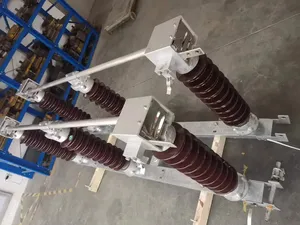 Instalación al aire libre 3 fases 3 polos interruptor de rotura de carga de aire 72.5KV 630A interruptores de porcelana motorizado Ti 3an desconexión rápida 630 - Product Image 3