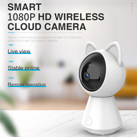 Kamera dalam ruangan WiFi, Monitor hewan peliharaan cerdas keamanan dalam ruangan tanpa kabel suara dua arah kualitas terbaik gaya baru dengan penglihatan malam HD