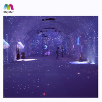 Mayeter5000 Lúmenes 4K Proyector Inmersivo Mapeo Holográfico 3D en Pantalla de Pared Software Proyector Interactivo