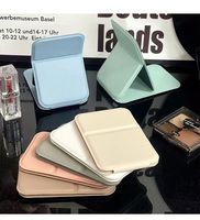 Miroir de beauté miniature en gros, miroir personnalisé avec logo, miroir cosmétique pliable à main, accessoires et outils de maquillage