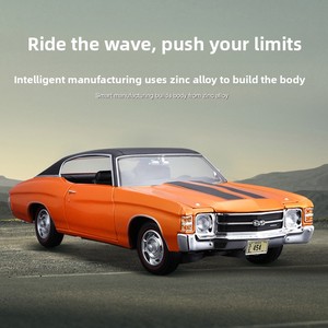 <span class=keywords><strong>Maisto</strong></span> Hot Wheels <span class=keywords><strong>1</strong></span>:<span class=keywords><strong>18</strong></span> 1971 SS454 Sport Coupe, Modelo de Aleación Fundida a Presión, Miniatura de Auto Clásico, Juguete para Niños, Regalo Coleccionable para Niños - Product Image 3