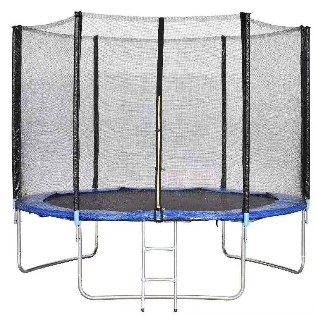 Venda quente Trampolim grande redondo comercial adulto profissional ao ar livre equipamento de fitness elástico para crianças 4.5tf trampolim de salto