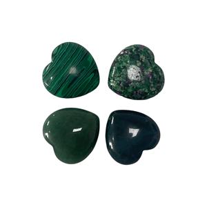 Piedra en forma de corazón de amatista natural de 20mm al por mayor Piedra en forma de corazón de alta calidad para productos de masaje y regalos decorativos - Product Image 4