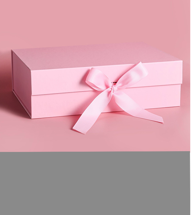High quality wholesale black magnetic set gift box corrugated board packaging gift paper boxes