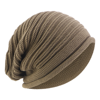 Knit Slouchy Beanie Warm Thick Chunky Cap Winter Slouchy Beanie Skull Warm Cap para mujeres y hombres