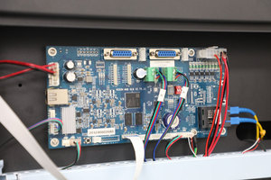 Máy in khổ lớn Megajet High Speed Four I3200 Heads <span class=keywords><strong>10</strong></span> <span class=keywords><strong>feet</strong></span> 3.2m sử dụng mực in dung môi sinh thái, in được trên băng rôn ngoài trời - Product Image 4