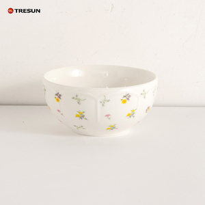 16 pieces Europe Style Floral Pattern Luxury Ceramic Porcelain Dishwasher Safe Dinner Plates Dinnerware <b>Set</b> for wedding - Product Image 3