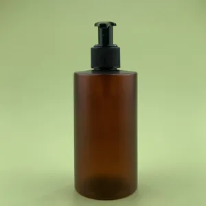 Wholesale Customized Flat Shoulder Scrub Shampoo Bottles And Shower Gel Bottles