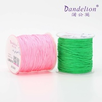 Dandelion D-SNC 1.0mm 72 #   Tali Nilon untuk Perhiasan, Aksesoris Perhiasan, Bahan Gelang dan Kalung, 39 Warna