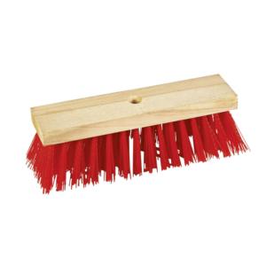 Escoba de calle de madera con elastómero, 32 cm, paquete de 10 - Product Image 1