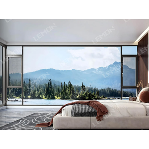 Designs de fenêtres modernes pour maison, fenêtre à battant en alliage d'<span class=keywords><strong>aluminium</strong></span> 24x36, <span class=keywords><strong>prix</strong></span> d'usine - Product Image 2