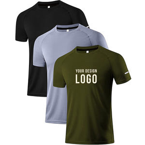 <span class=keywords><strong>Camiseta</strong></span> Deportiva de Poliéster y Algodón 2023, Personalizada, con Manga Raglán, para Hombre, Ropa Deportiva, Ropa de Gimnasio, Ropa Atlética, <span class=keywords><strong>Camiseta</strong></span> de Malla Elástica - Product Image 3