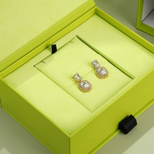 Magnetic Closure Jewelry Set <b>Box</b> Paper Microfiber Case with Cloth <b>Gift</b> Bag Custom Logo <b>for</b> <b>Ring</b> Pendant Premium Packaging - Product Image 5