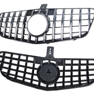 กระจังหน้ารถเบนซ์ Mercedes-Benz W212 สีดำ ทำจากพลาสติก ABS แบบสปอร์ต สำหรับรถยนต์ E-Class ปี 2009-2013 - Product Image 3