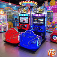 Simulateur de course automobile d'arcade à monnayeur ZDYS pour 2 joueurs, machine de jeu commerciale