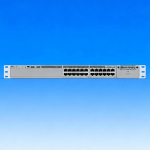 Commutateur géré Cisco Catalyst <span class=keywords><strong>C9200L</strong></span>-<span class=keywords><strong>24T</strong></span>-4G-E 24 ports Gigabit neuf avec 4 liaisons montantes SFP |   Commutateur d'Uplink SFP L3 Enterprise - Product Image 1