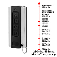 Duplicador de control remoto multifrecuencia de 280MHz-868MHz, capturador de códigos, clonador de barrera, llavero abridor de pu