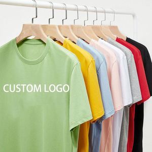 High Quality 100% Cotton 200g Eco-Friendly Quick Dry Unisex Men's Custom White Blank T-Shirts Wholesale - Product Image 1