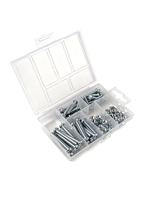 Kit de fixation en acier inoxydable pour usage domestique, vis à tête hexagonale de 10 mm de longueur, vis M4M5, boulons, écrous, jeu de vis métriques
