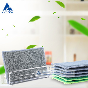 Esponja de Microfibra de Doble Cara Amigo, Rectangular, de Alta Densidad, para Limpieza de Cocina - Product Image 1