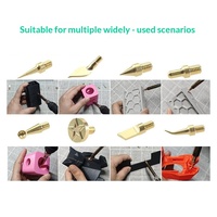 Aksesori Printer 3D Lintas Batas VORON 24 Alat Pemasang Mur Panas Universal Ujung Solder Besi Tipis Alat Pemasang Mur