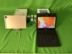 10.1 Inch Android <b>Tablet</b> PC with <b>Keyboard</b> Octa Core Qualcomm Processor 4GB RAM Wi-Fi Full HD 1920x1080 Display - Product Image 1