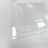 Customized Bevel clear Float Glass Mirror Beveled Glass Pieces