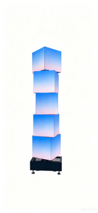 Pantalla LED Mecánica Giratoria en Forma de Cubo, Cubo Mágico 3D Personalizado, Cartel <span class=keywords><strong>Digital</strong></span> - Product Image 2