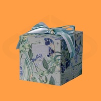 Boîte d'emballage en carton rigide magnétique dorée personnalisable, plateau en papier laminé pour chocolats, bonbons, dattes, coffrets cadeaux alimentaires